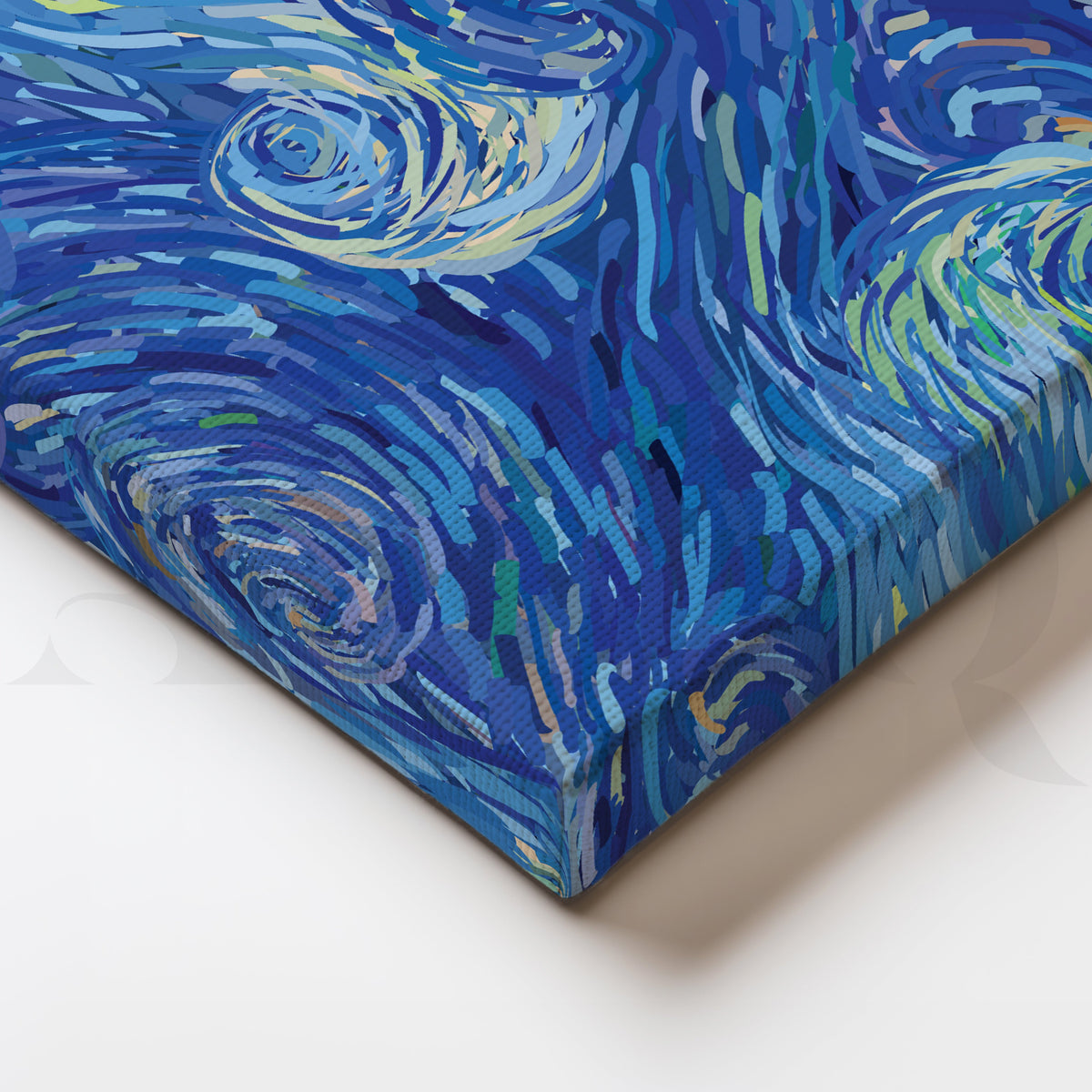 Celestial Rhapsody Canvas Artwork – Asha Art Studio – Image 2