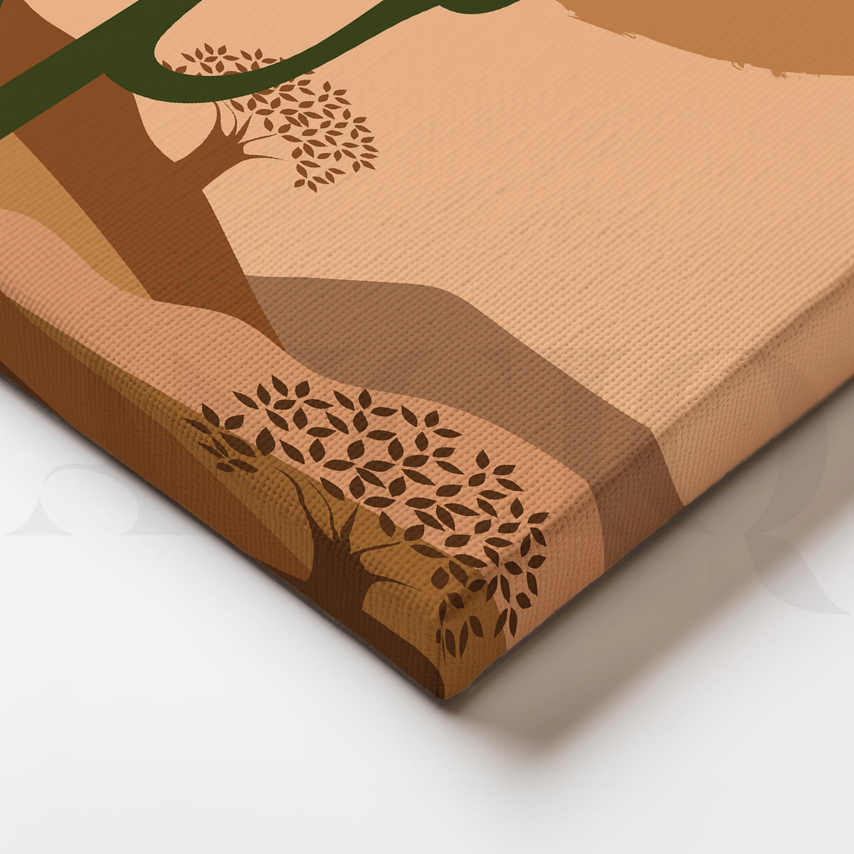 Desert Serenity Canvas Artwork – Asha Art Studio – Image 2