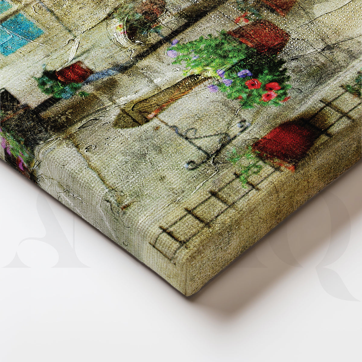 Enigmatic Alleys Canvas Artwork – Asha Art Studio – Image 2