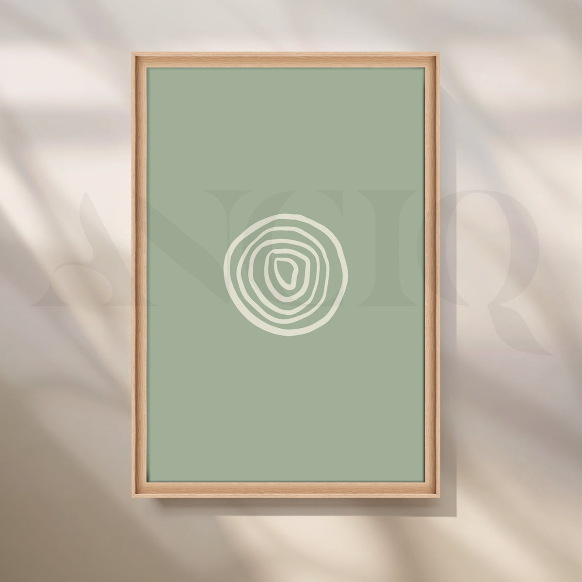 Center of Calm Canvas Artwork – Asha Art Studio – Image 5