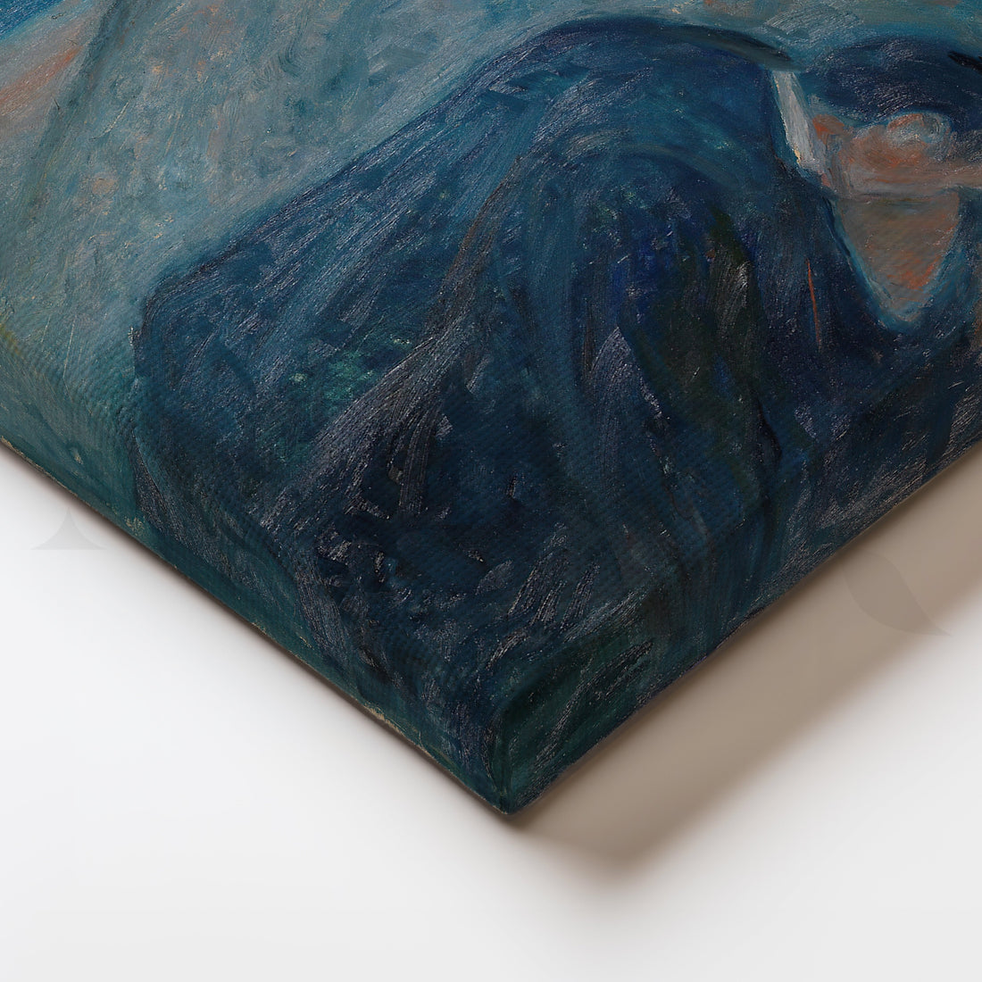 Kiss by the Window (Edvard Munch) Canvas Artwork – Asha Art Studio