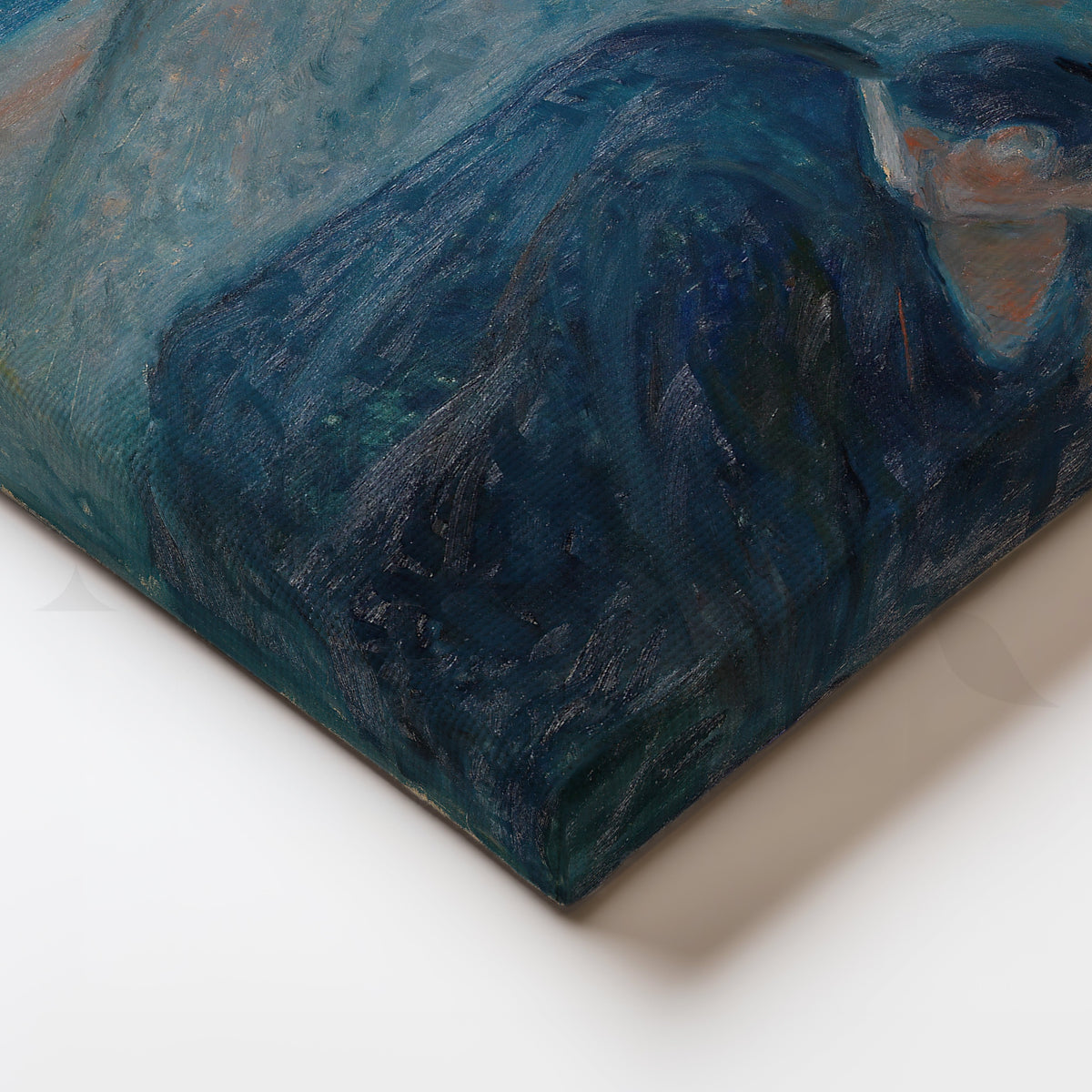 Kiss by the Window (Edvard Munch) Canvas Artwork – Asha Art Studio – Image 2