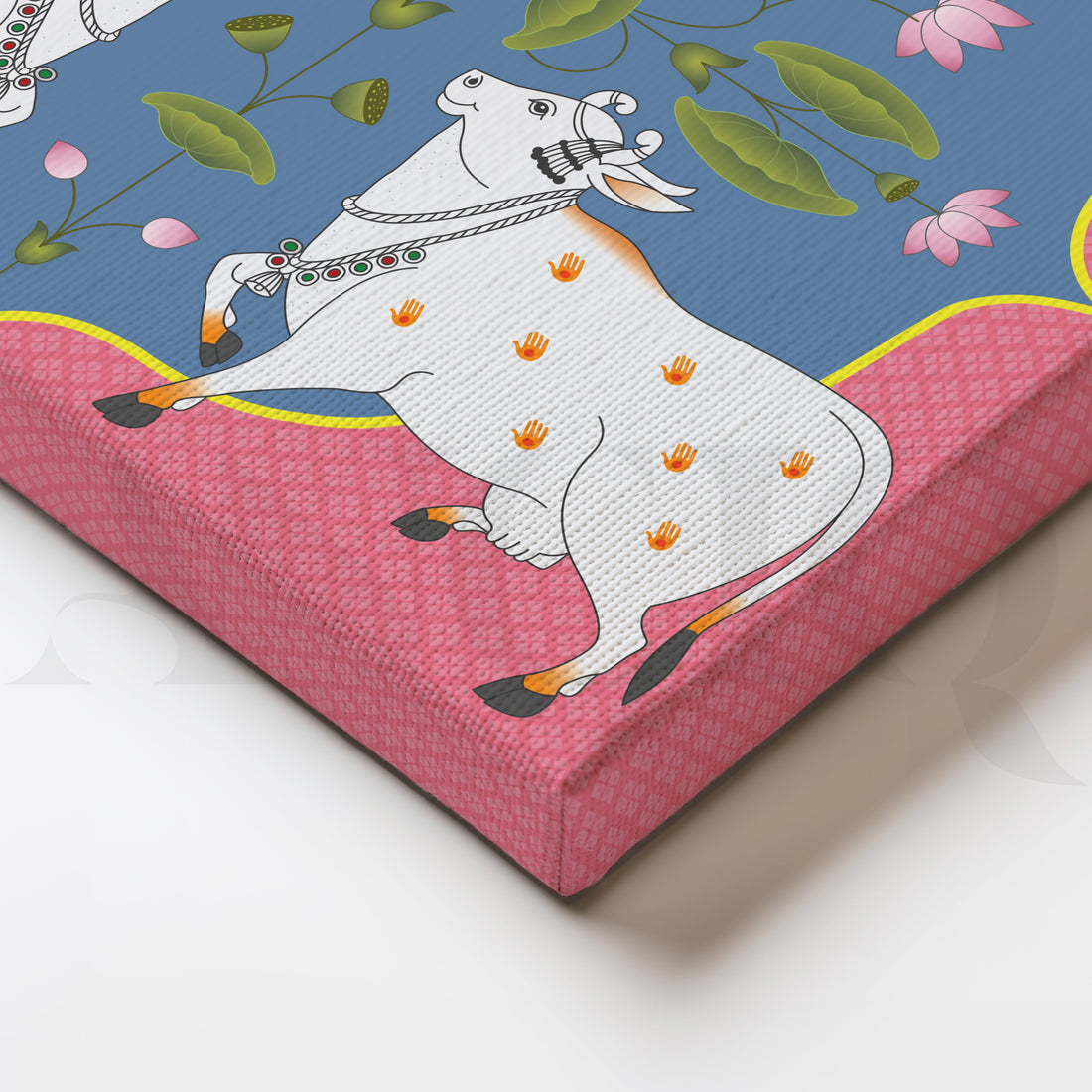Floral Motifs and Lotus Blooms Artwork – Asha Art Studio