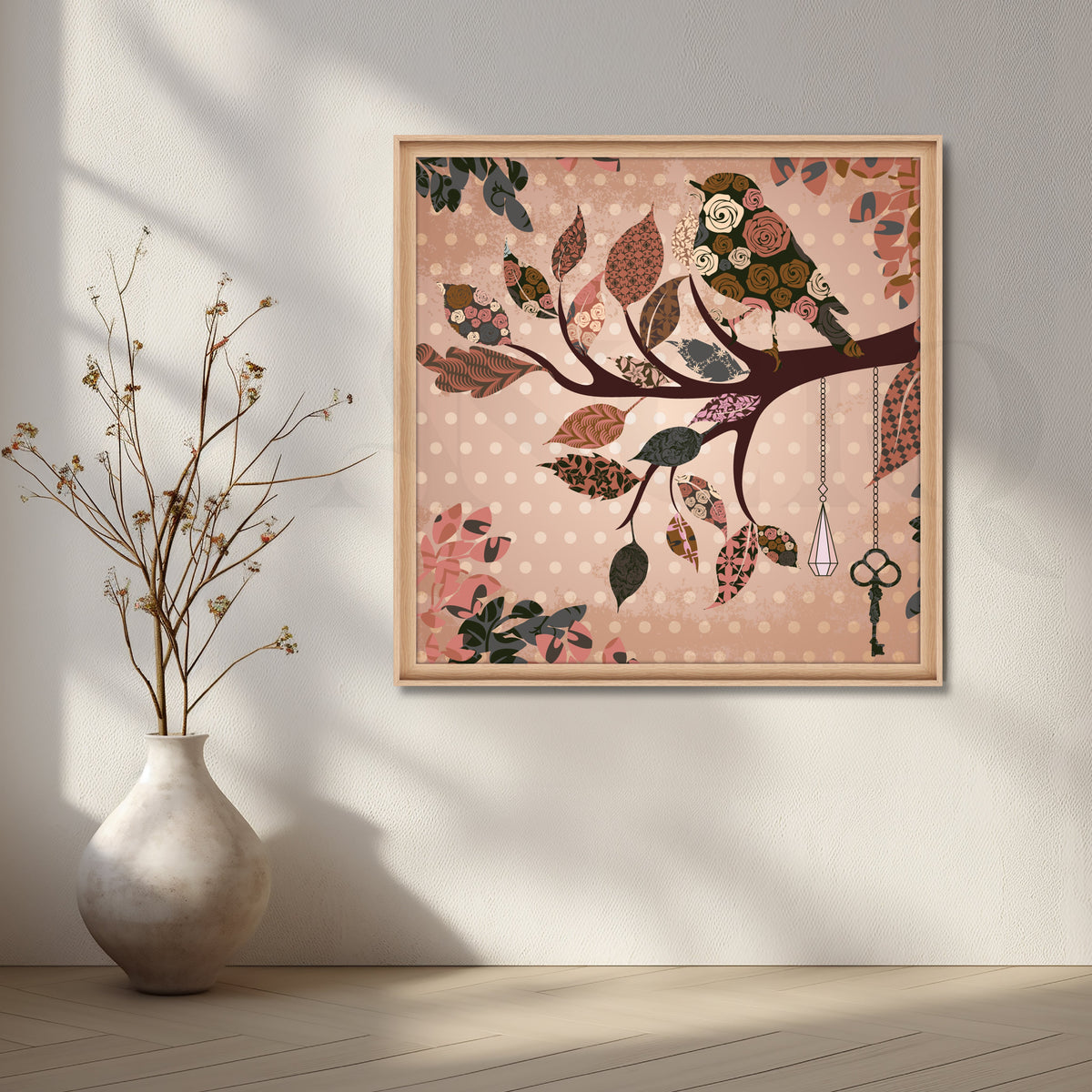 Whispering Branches Canvas Artwork – Asha Art Studio – Image 5