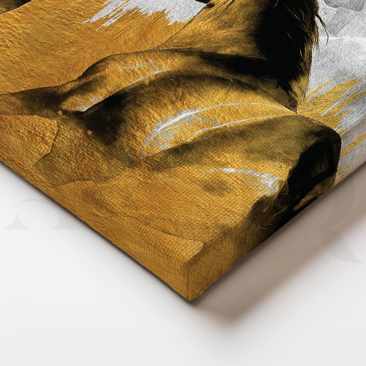 Thundering Hooves Canvas Artwork – Asha Art Studio – Image 2