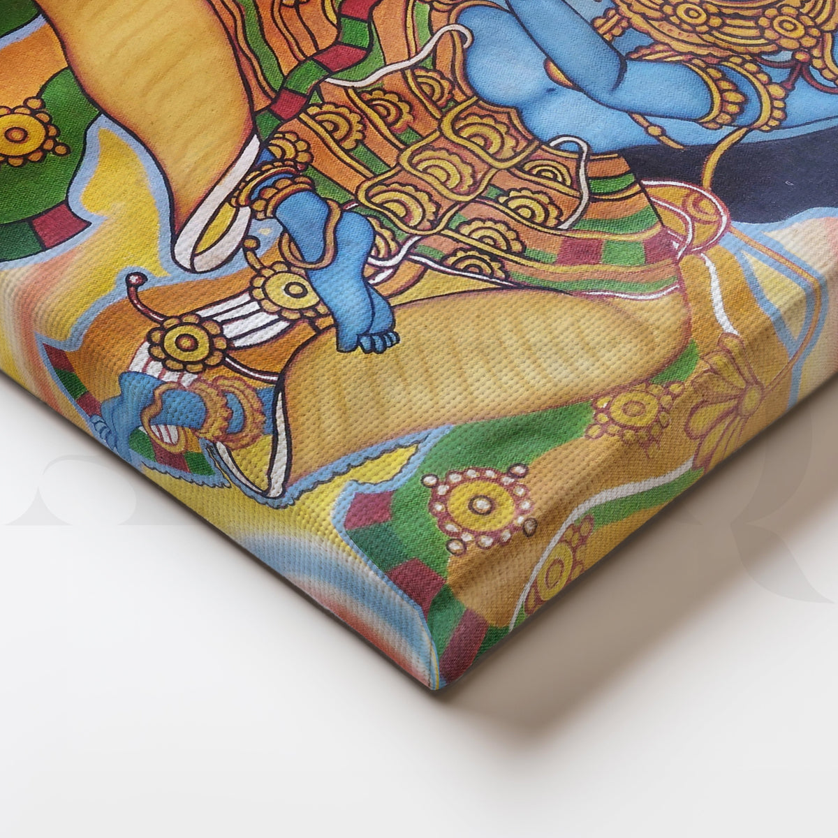Krishna and Radha Musical Artwork – Asha Art Studio – Image 2