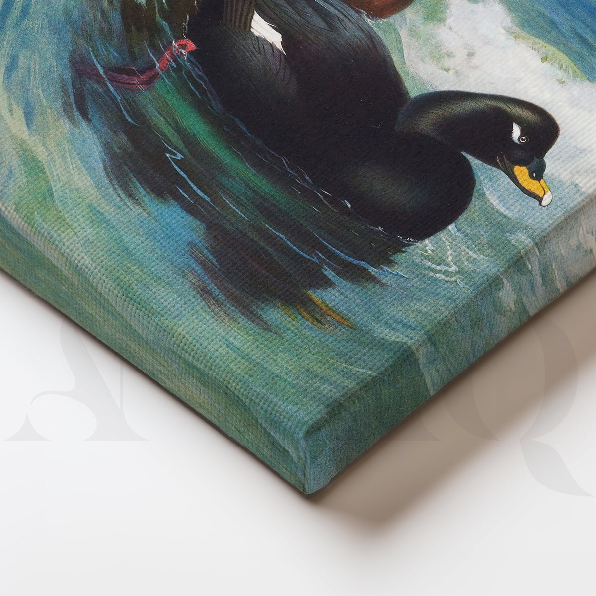 Coastal Waterfowl Seascape Gallery Wall – Set of 3 Marine Artworks - 18 x 24 Inches – Asha Art Studio – Image 2