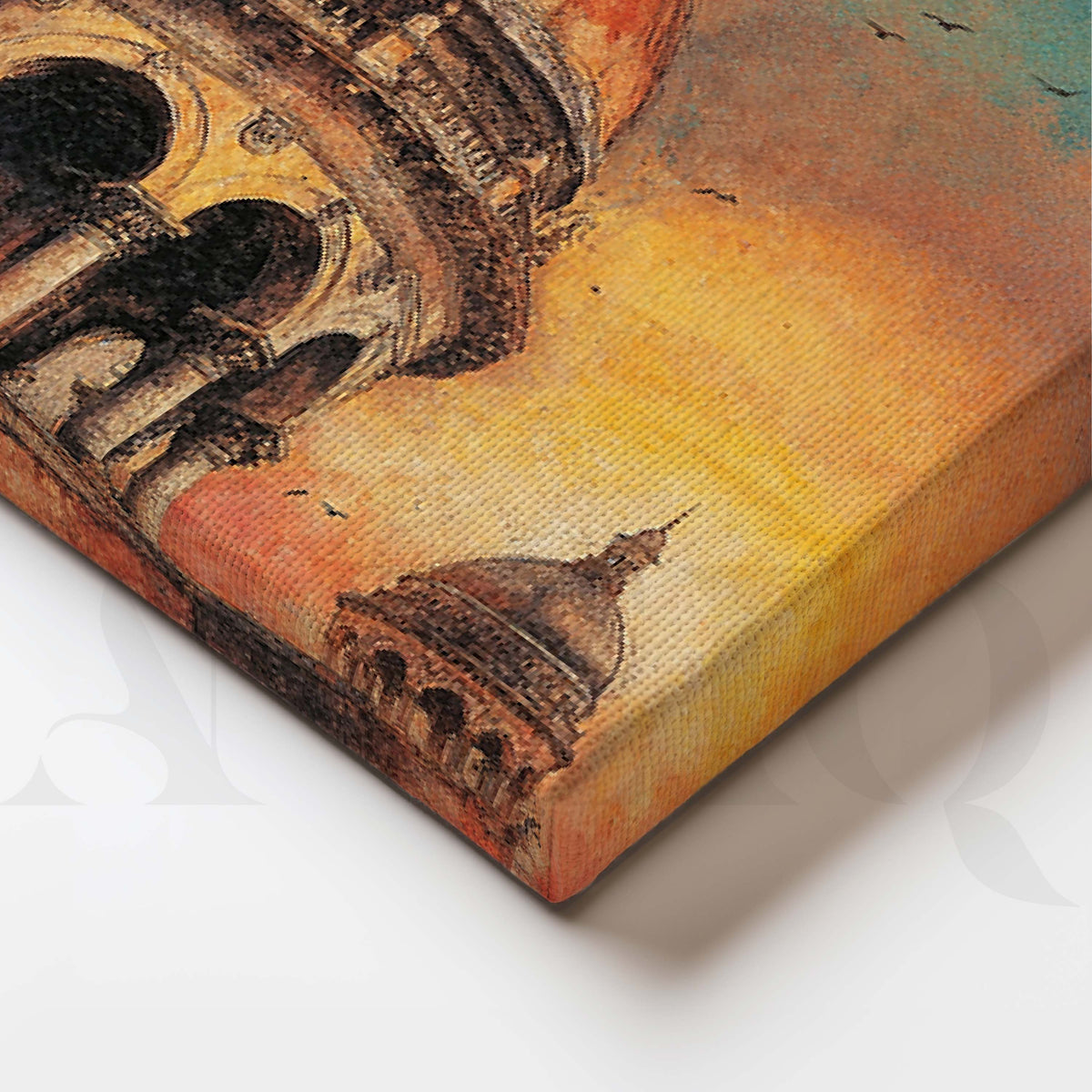 Mughal Heritage Gallery Wall Canvas Artwork Set of 2 – Asha Art Studio – Image 2