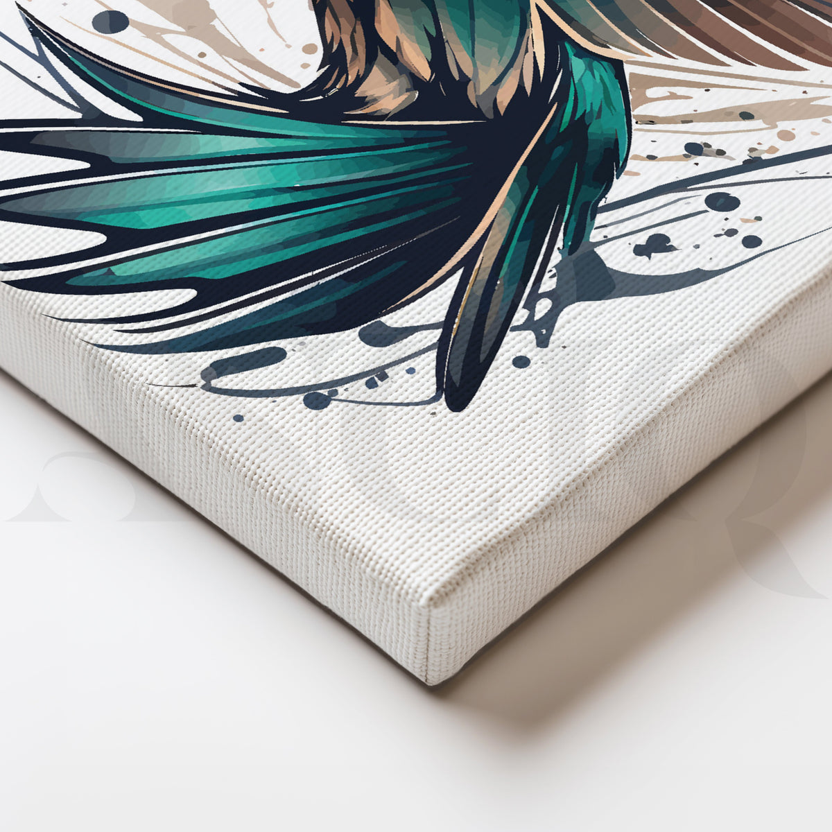 Purely Poised Canvas Artwork – Asha Art Studio – Image 2