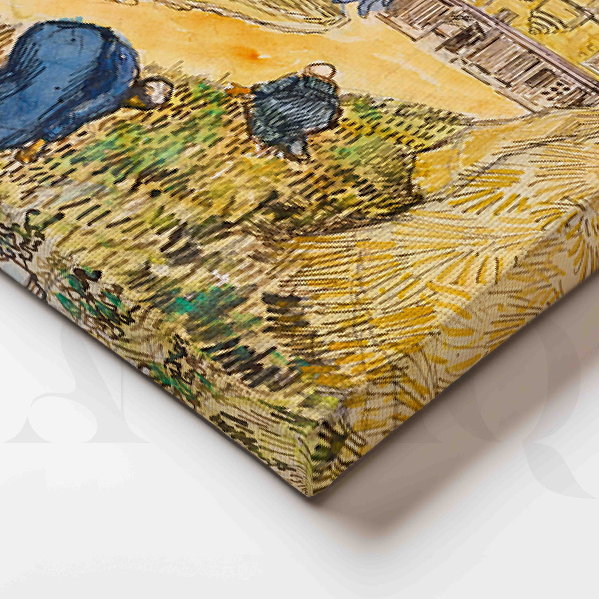 Harvest Countryside Gallery Wall Canvas Artwork Set of 2 – Asha Art Studio – Image 2