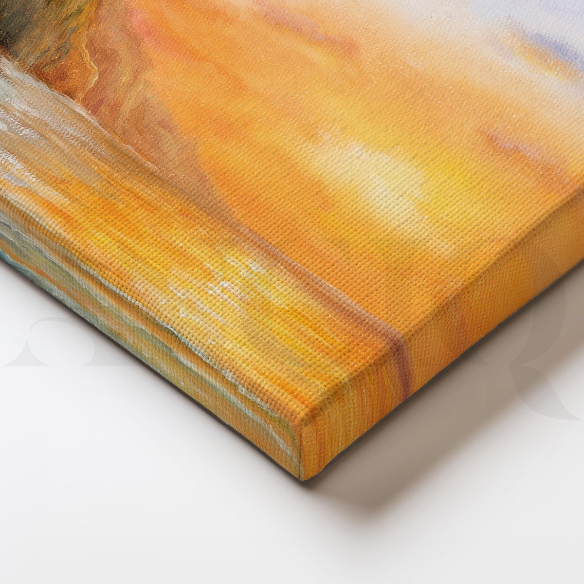 Lighthouse by the Sea Canvas Artwork – Asha Art Studio – Image 2