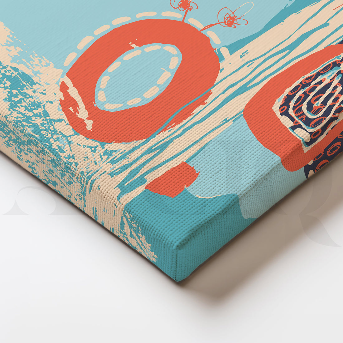 Whimsical Whirl Abstract Art – Asha Art Studio