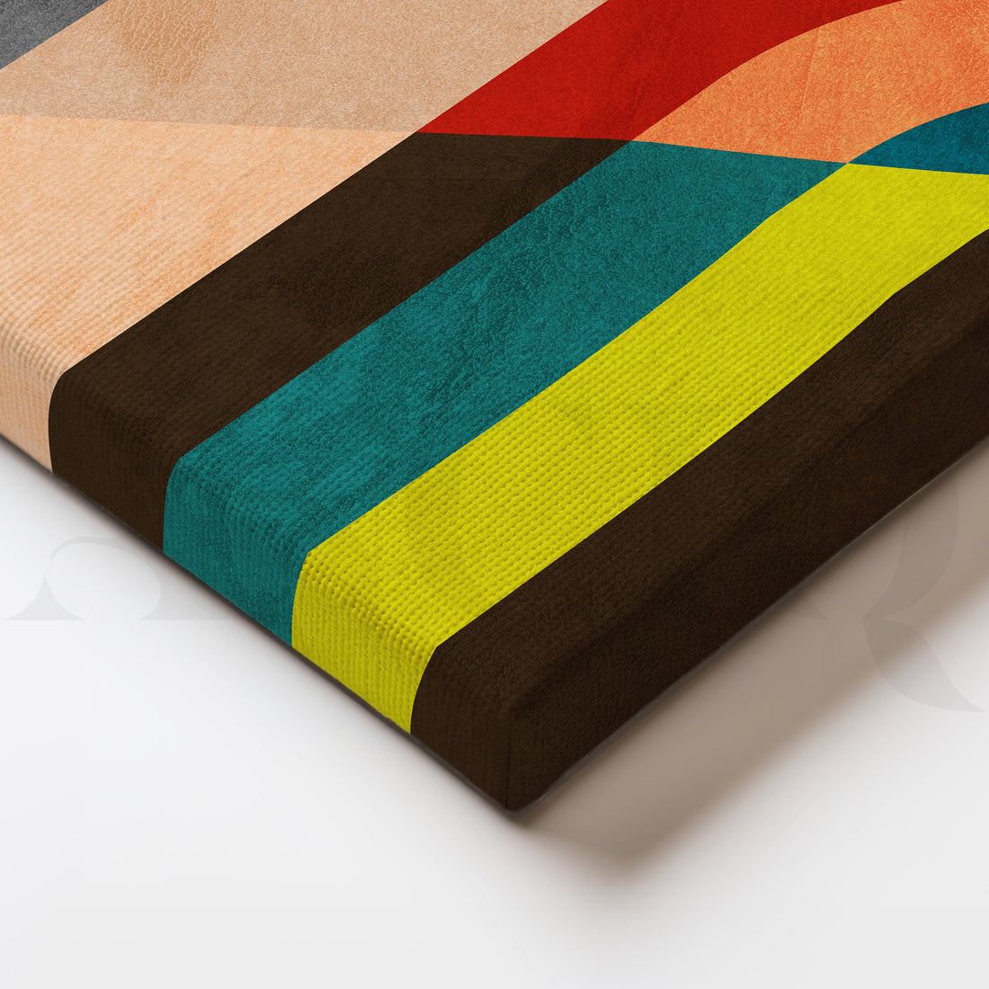 Modern Geometric Abstract Artwork – Asha Art Studio