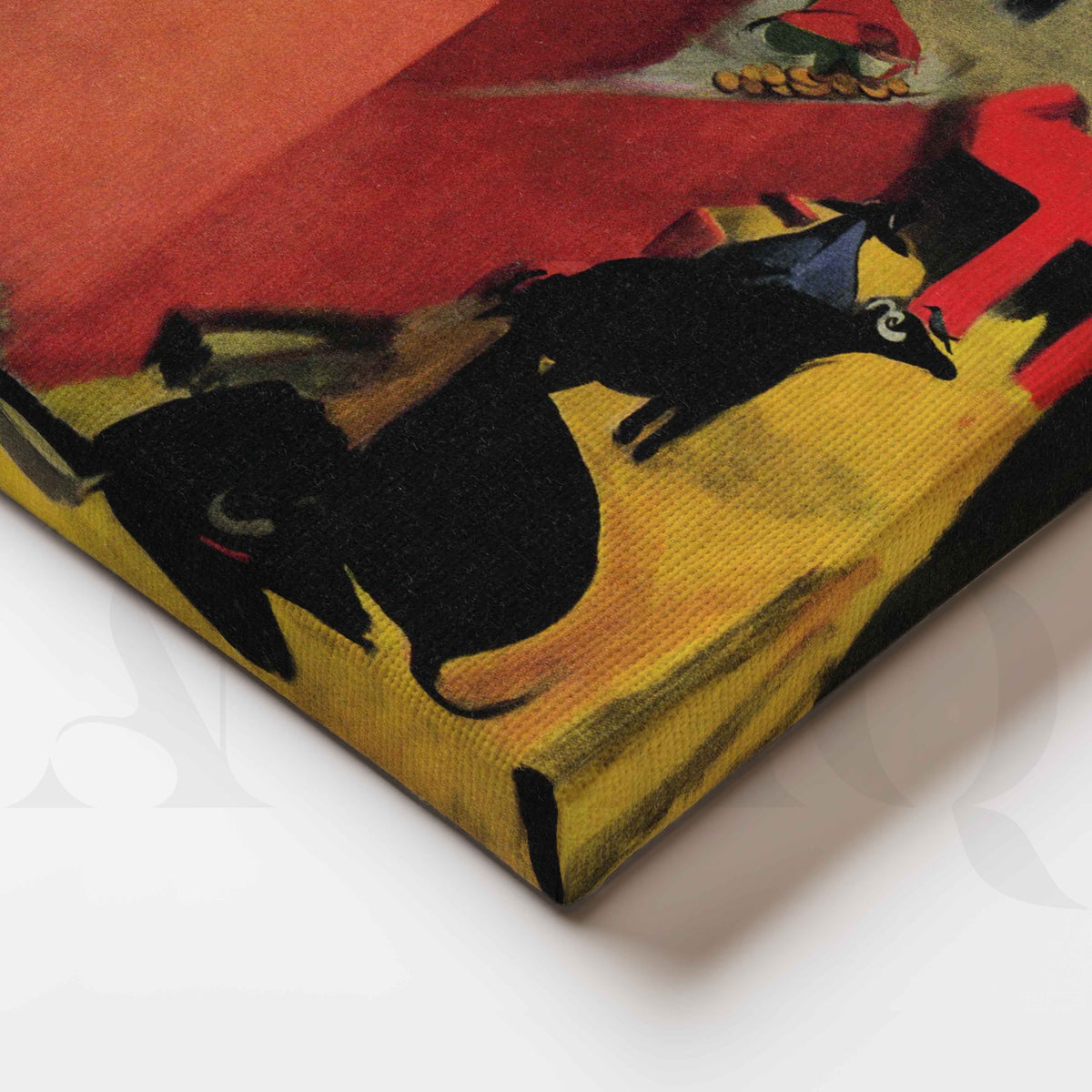 The Last Unfinished Painting by Amrita Sher-Gil Canvas Artwork – Asha Art Studio – Image 2