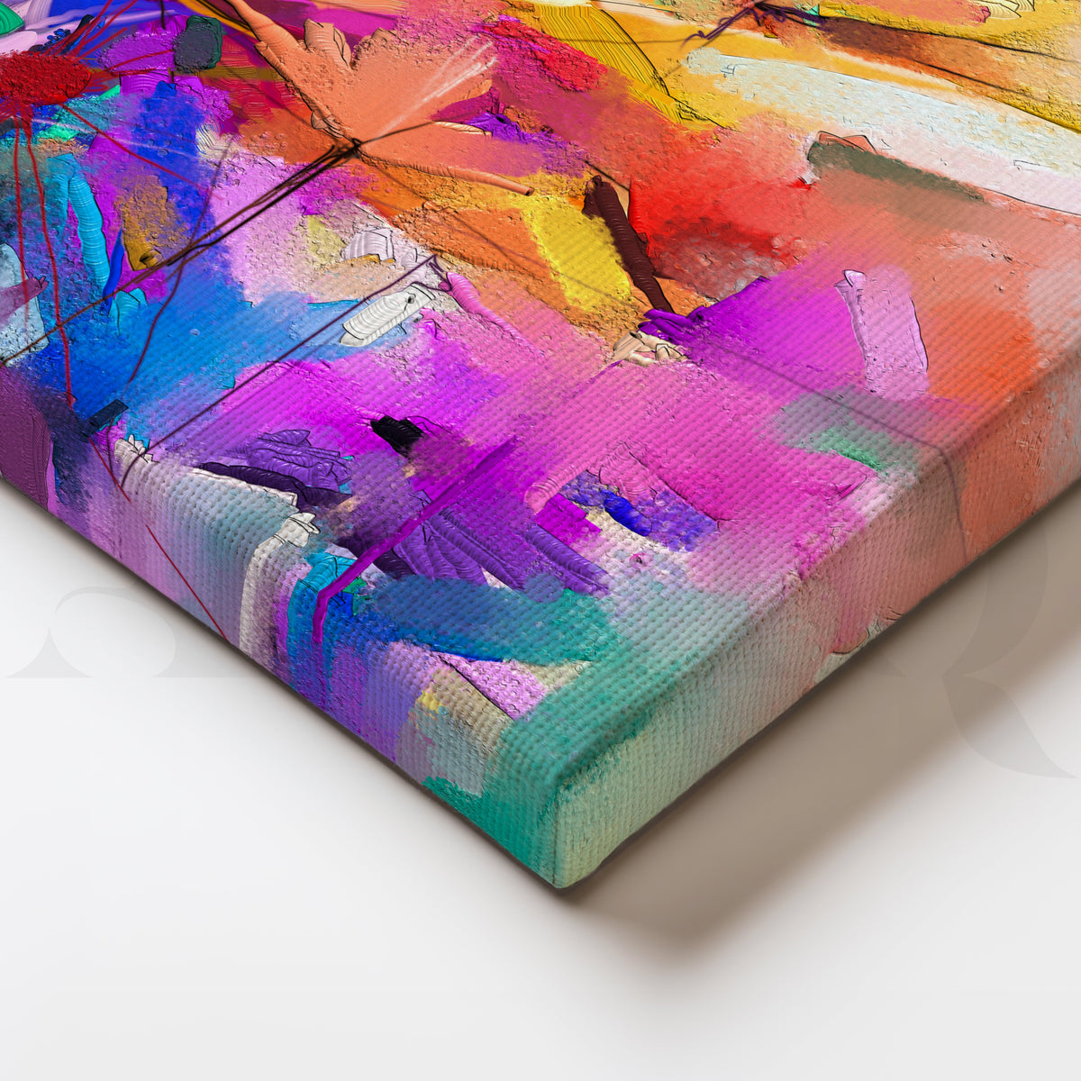 Colorful Canvas Wall Artwork – Asha Art Studio – Image 2