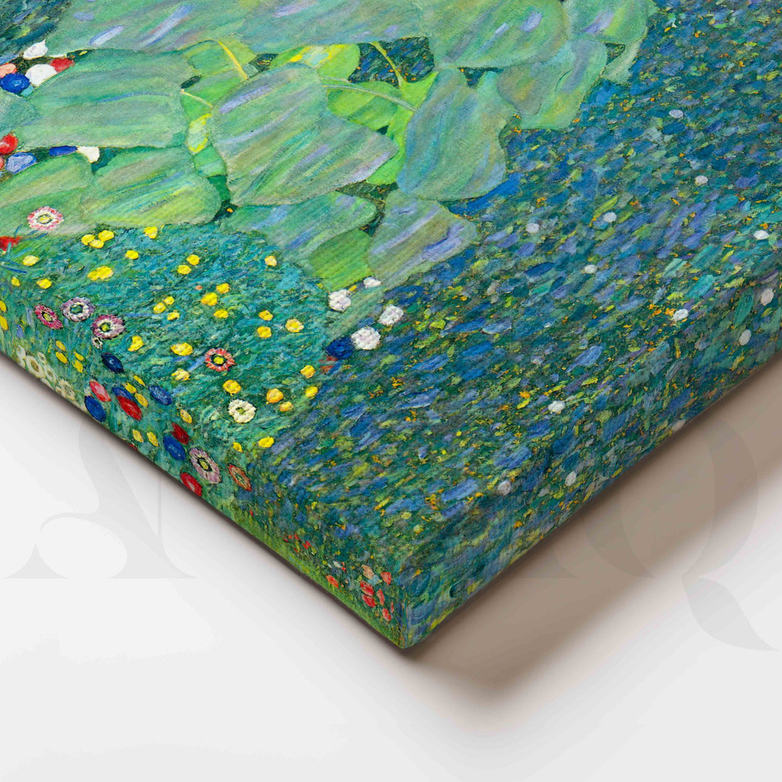 Gustav Klimt Sunflower Garden Canvas Artwork – Asha Art Studio
