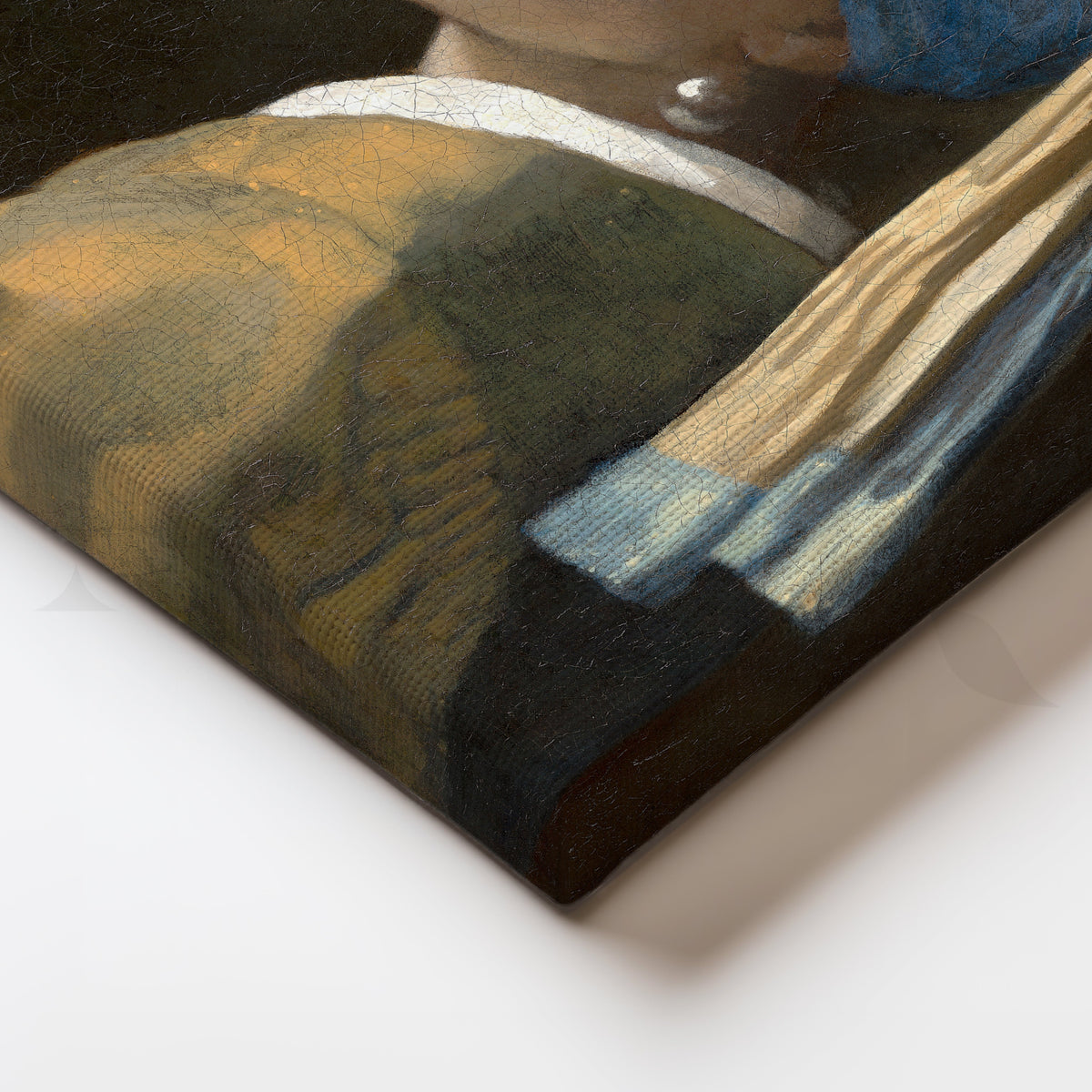 Girl with a Pearl Earring Canvas Artwork – Asha Art Studio – Image 2