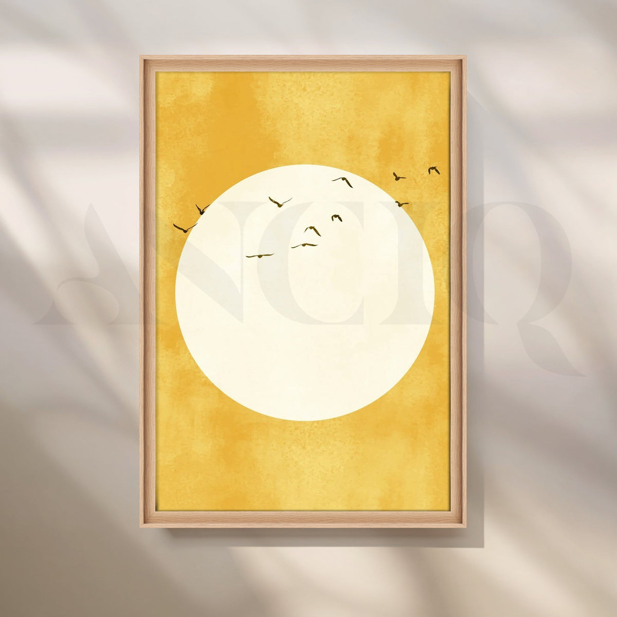 Golden Horizon Canvas Artwork – Asha Art Studio – Image 5