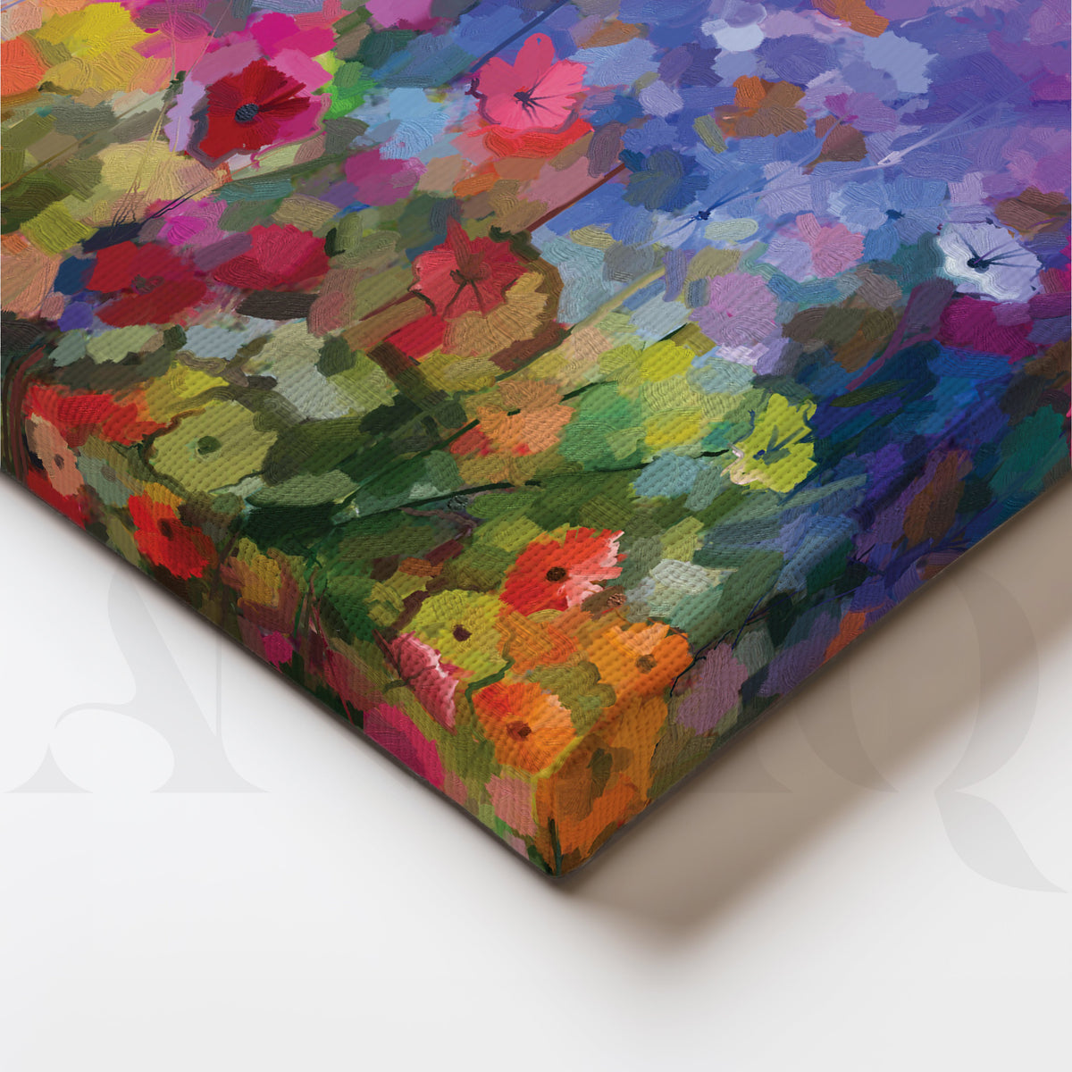 Vibrant Floral Symphony Artwork – Asha Art Studio – Image 2