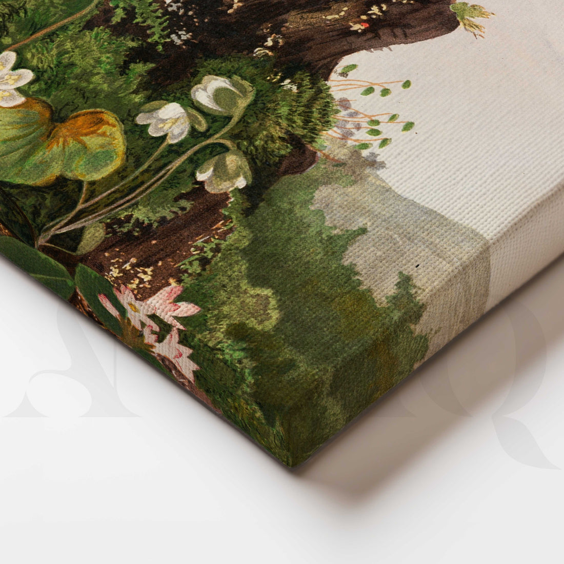 Botanical Landscape Canvas Artwork – Asha Art Studio