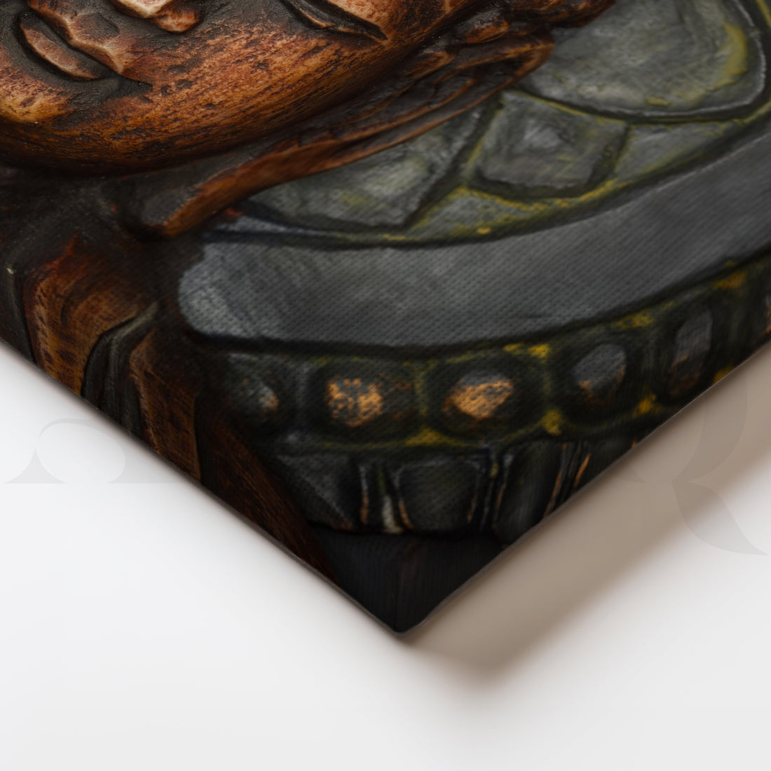 Serene Harmony Buddha Canvas Artwork – Asha Art Studio