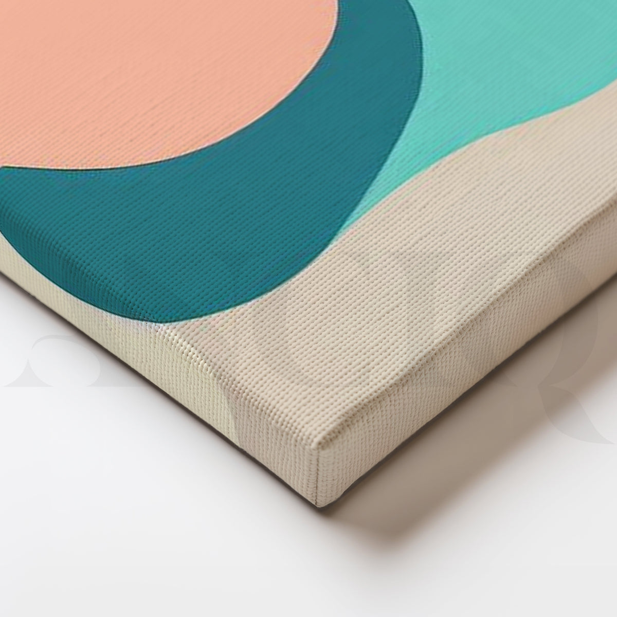 Abstract Shapes in Pastel Harmony – Asha Art Studio – Image 2