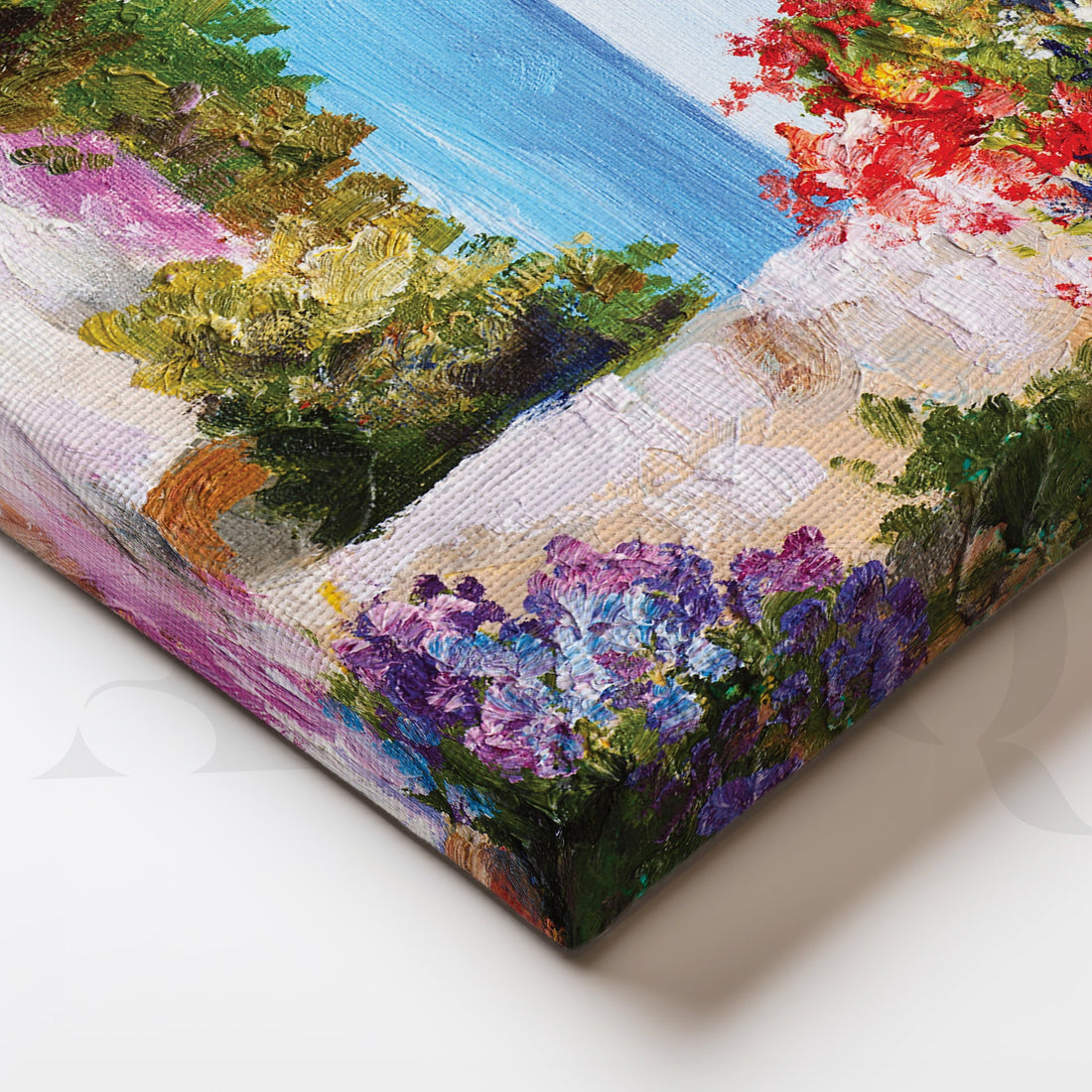 European Countryside Canvas Artwork (Ready to Ship) – Asha Art Studio
