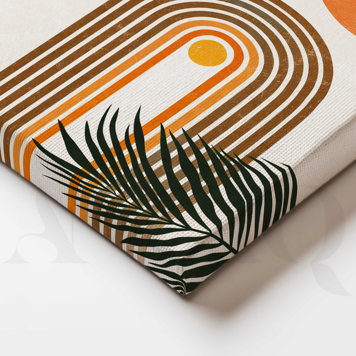 Boho Sun Arch Gallery Wall Canvas Set of 3 - 18 x 24 Inches – Asha Art Studio – Image 2
