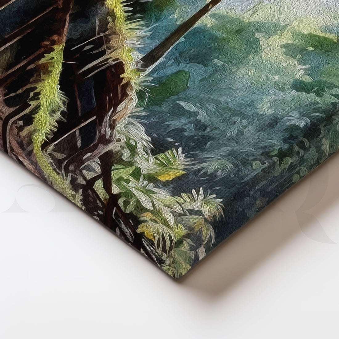 Enveloping Calm Canvas Artwork – Asha Art Studio