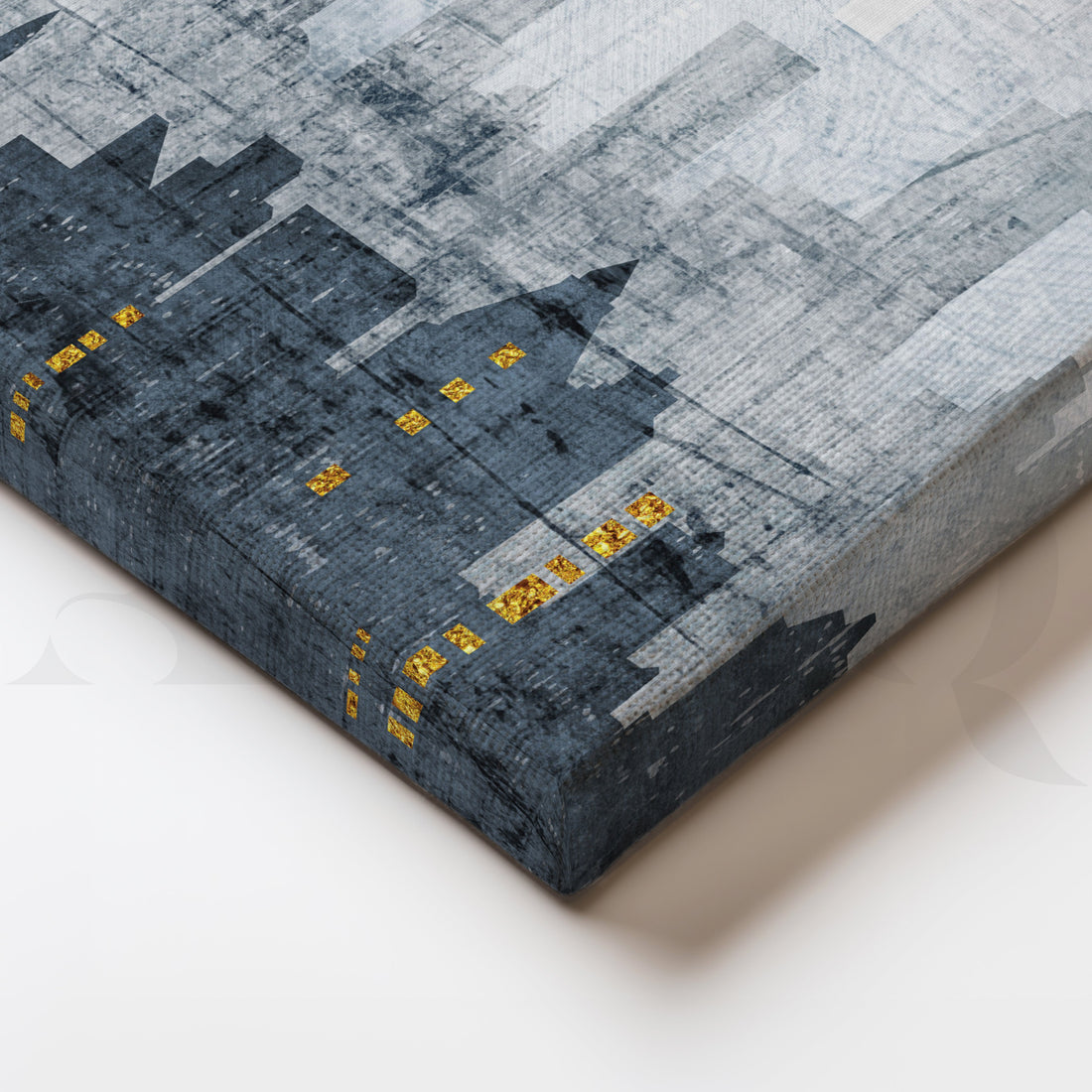 Architectural Aviary Canvas Artwork – Asha Art Studio