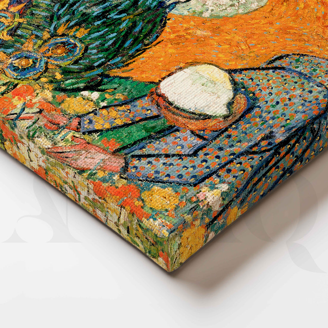 Van Gogh Garden Figures Canvas Artwork – Asha Art Studio