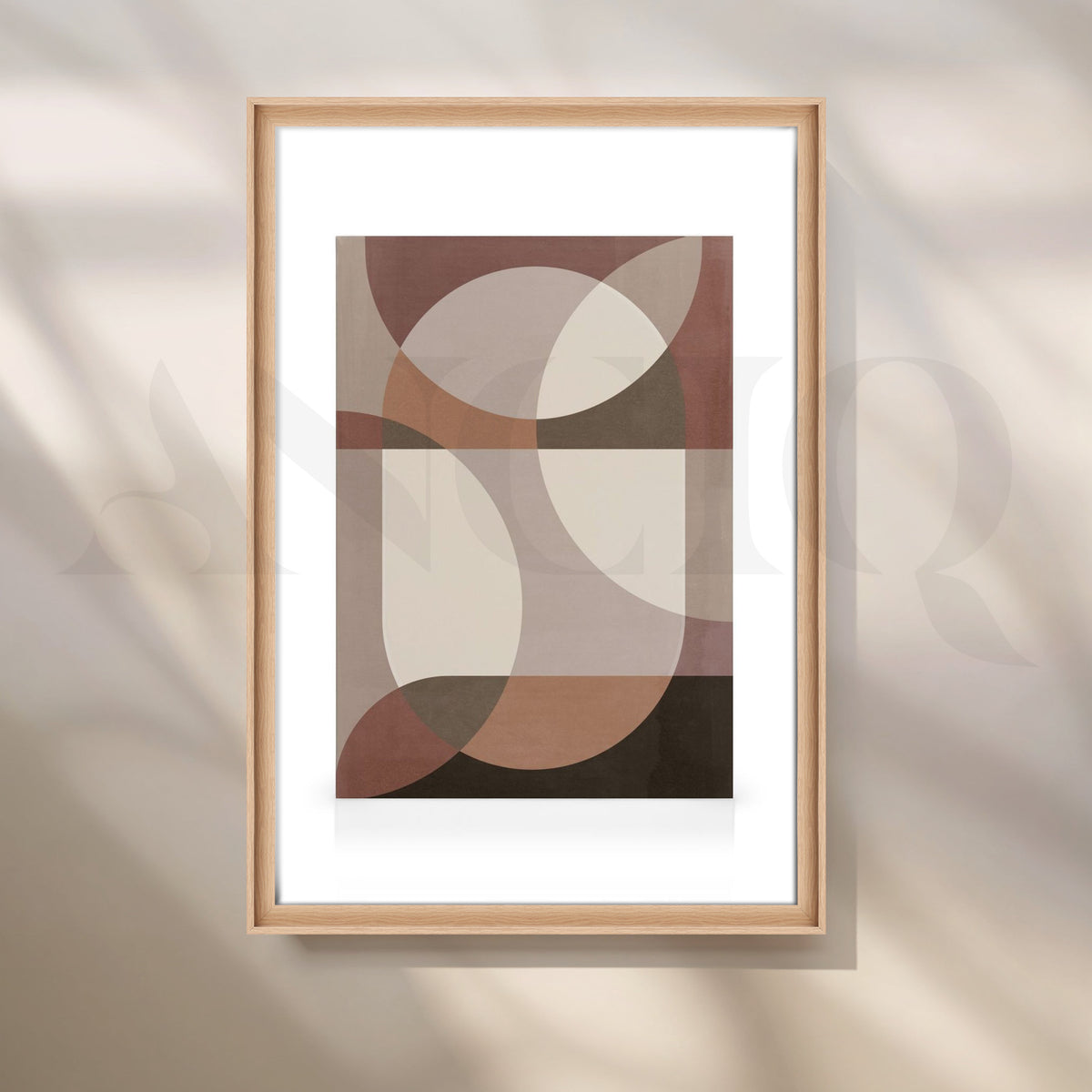 Geometric Abstract Canvas Artwork – Asha Art Studio – Image 5