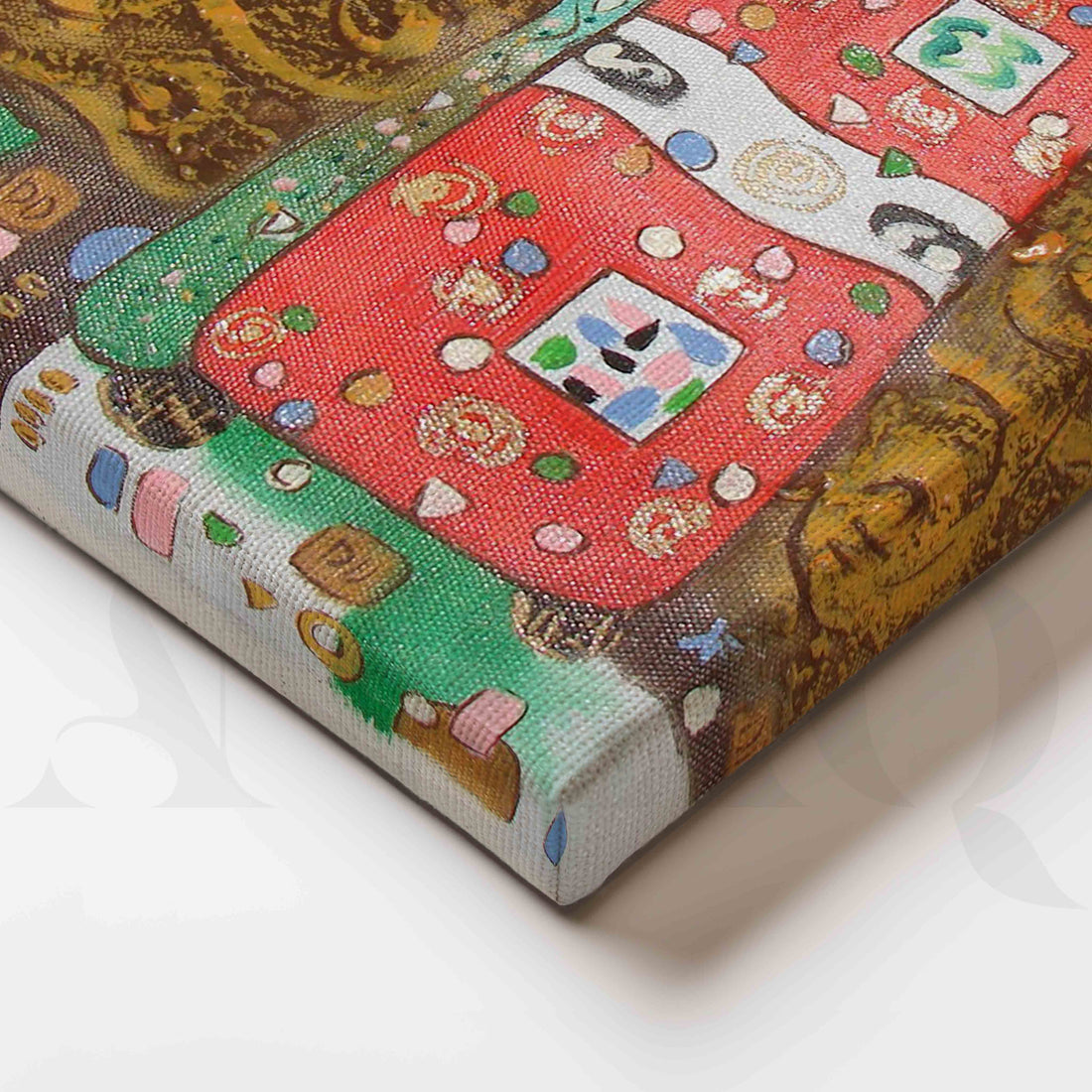 Gustav Klimt Motherly Embrace Canvas Artwork – Asha Art Studio