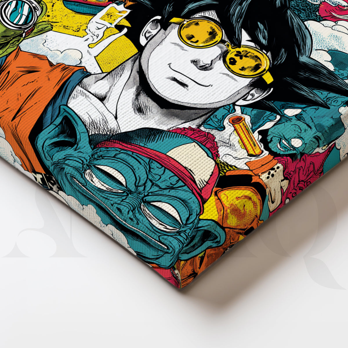 Pop Culture Chaos Gallery Wall – Set of 3 Artworks – Asha Art Studio – Image 2