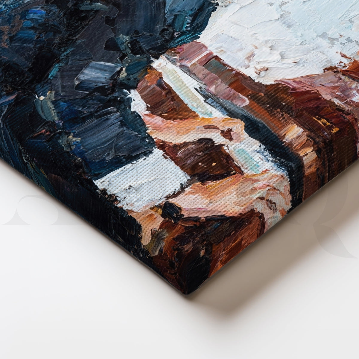 The Pianist's Rhapsody Canvas Artwork – Asha Art Studio – Image 2