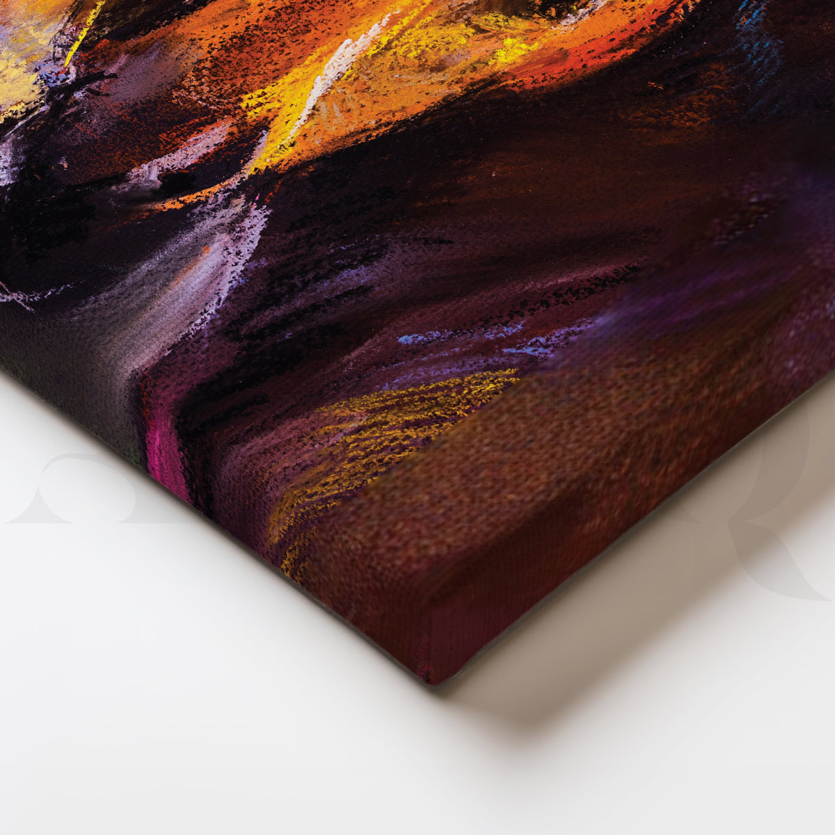 Equine Affection Canvas Artwork – Asha Art Studio – Image 2