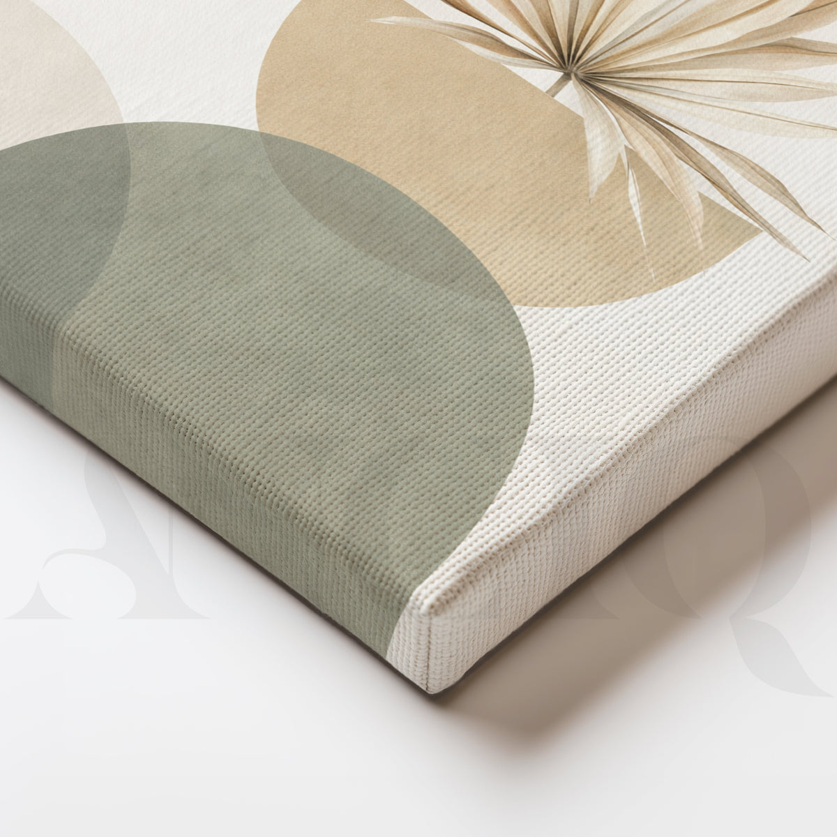 Soft Sage Botanical Balance Gallery Wall – Set of 3 Modern Nature Artworks - 18 x 24 Inches – Asha Art Studio – Image 2