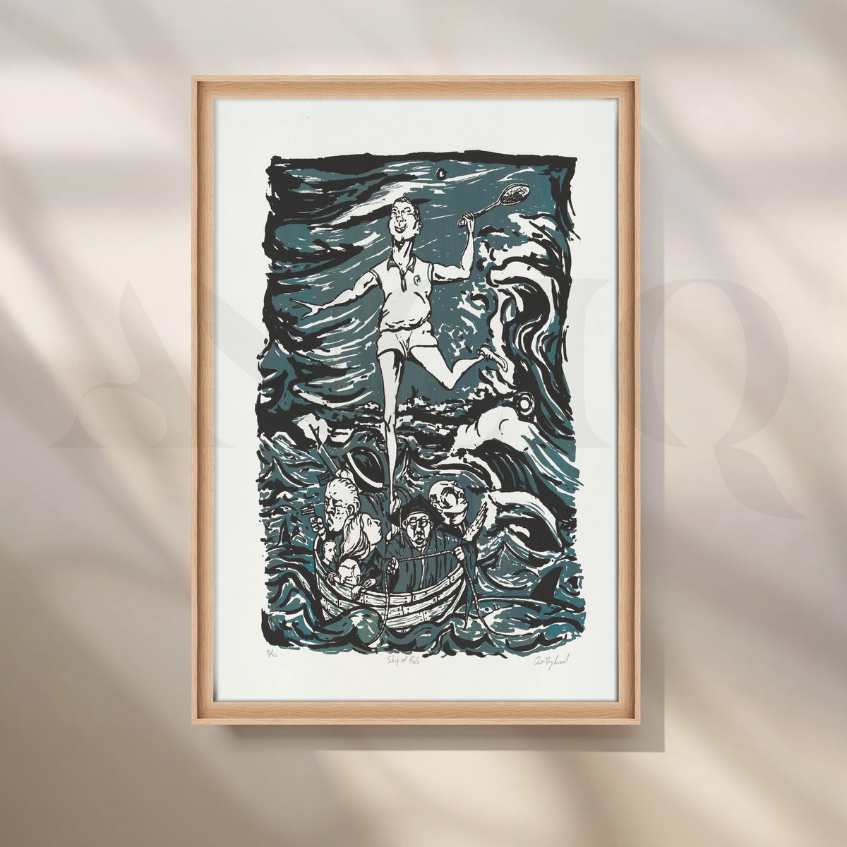 Ship of Fools Canvas Artwork – Asha Art Studio – Image 5