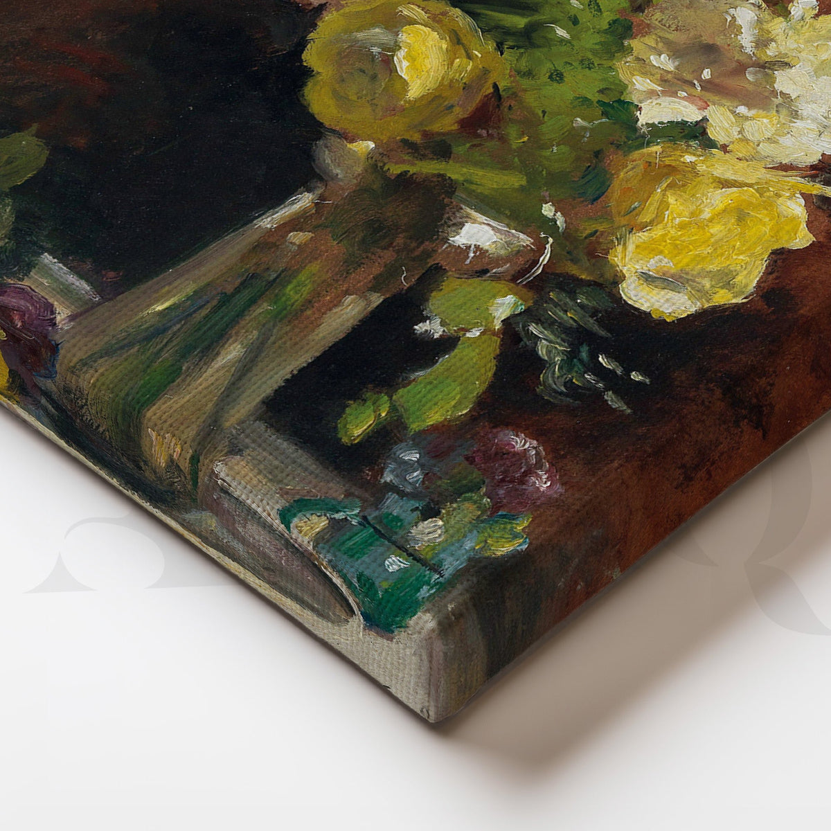 Impressionist Garden Bunch Artwork (Ready to Ship) – Asha Art Studio – Image 2