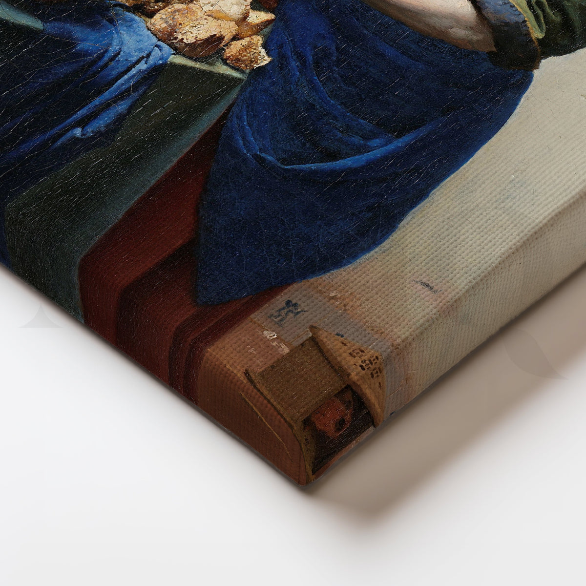 The Milkmaid by Vermeer Canvas Artwork – Asha Art Studio – Image 2