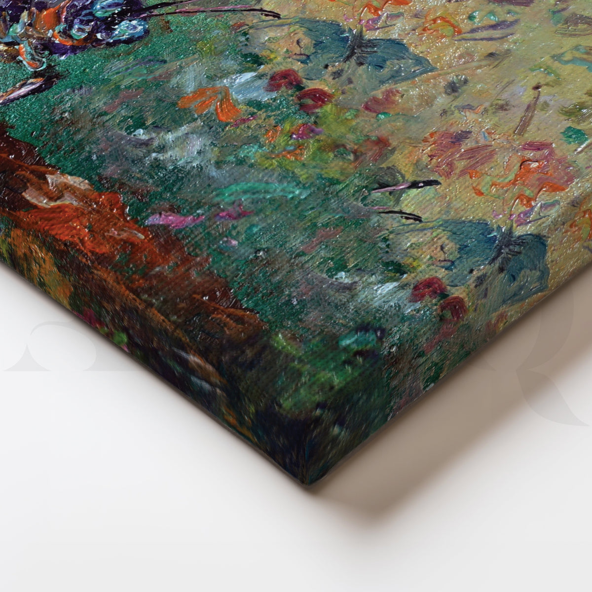 Butterfly Alights Canvas Artwork – Asha Art Studio – Image 2
