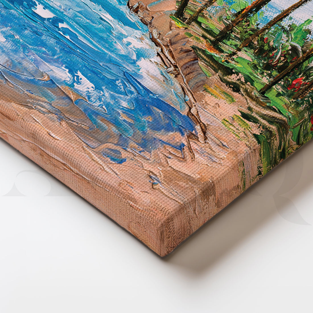 Paradise Cove Canvas Artwork – Asha Art Studio