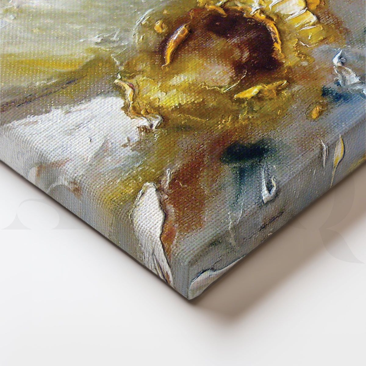 Lily Blossom Canvas Artwork – Asha Art Studio – Image 2