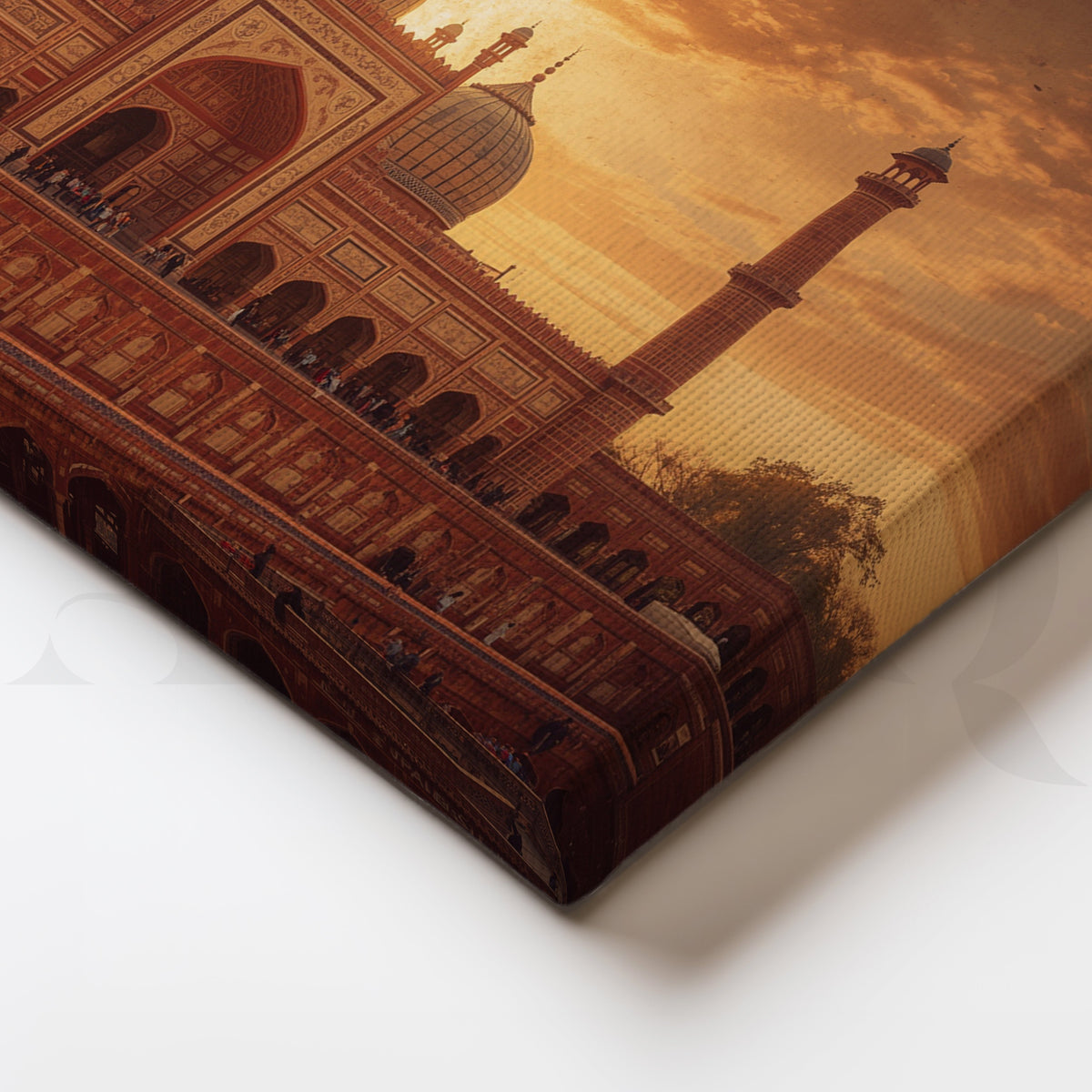 Mosque Sunset Canvas Artwork – Asha Art Studio – Image 2