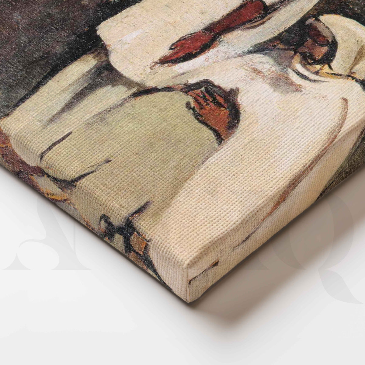 Two Women by Amrita Sher-Gil Canvas Artwork – Asha Art Studio – Image 2