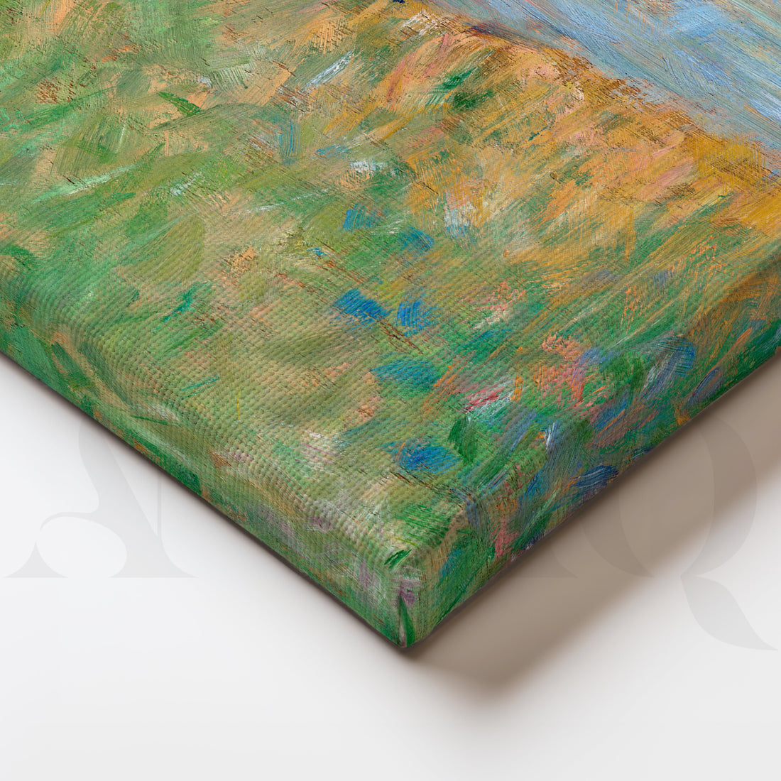 Countryside Meadow Canvas Artwork – Asha Art Studio