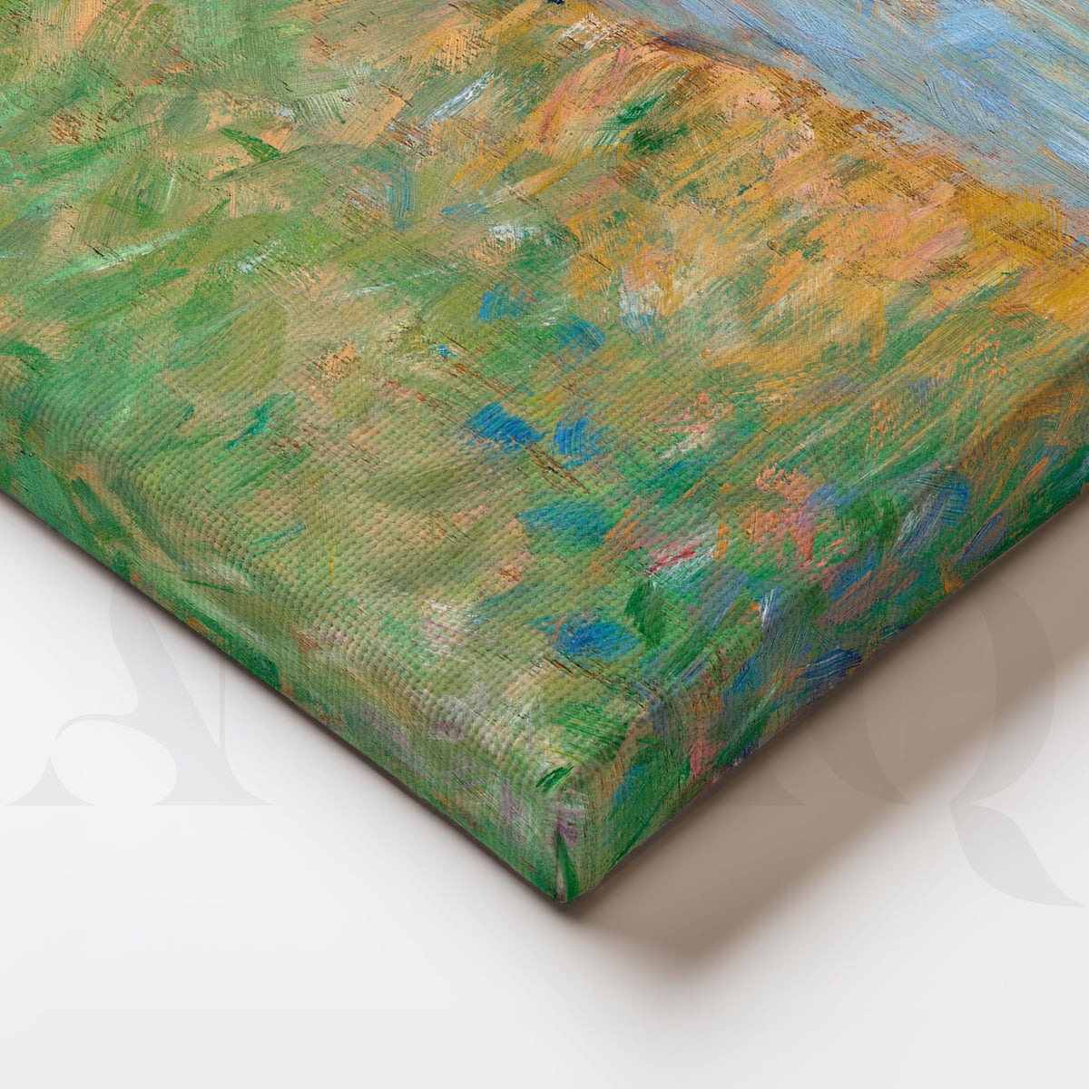 Countryside Meadow Canvas Artwork – Asha Art Studio – Image 2