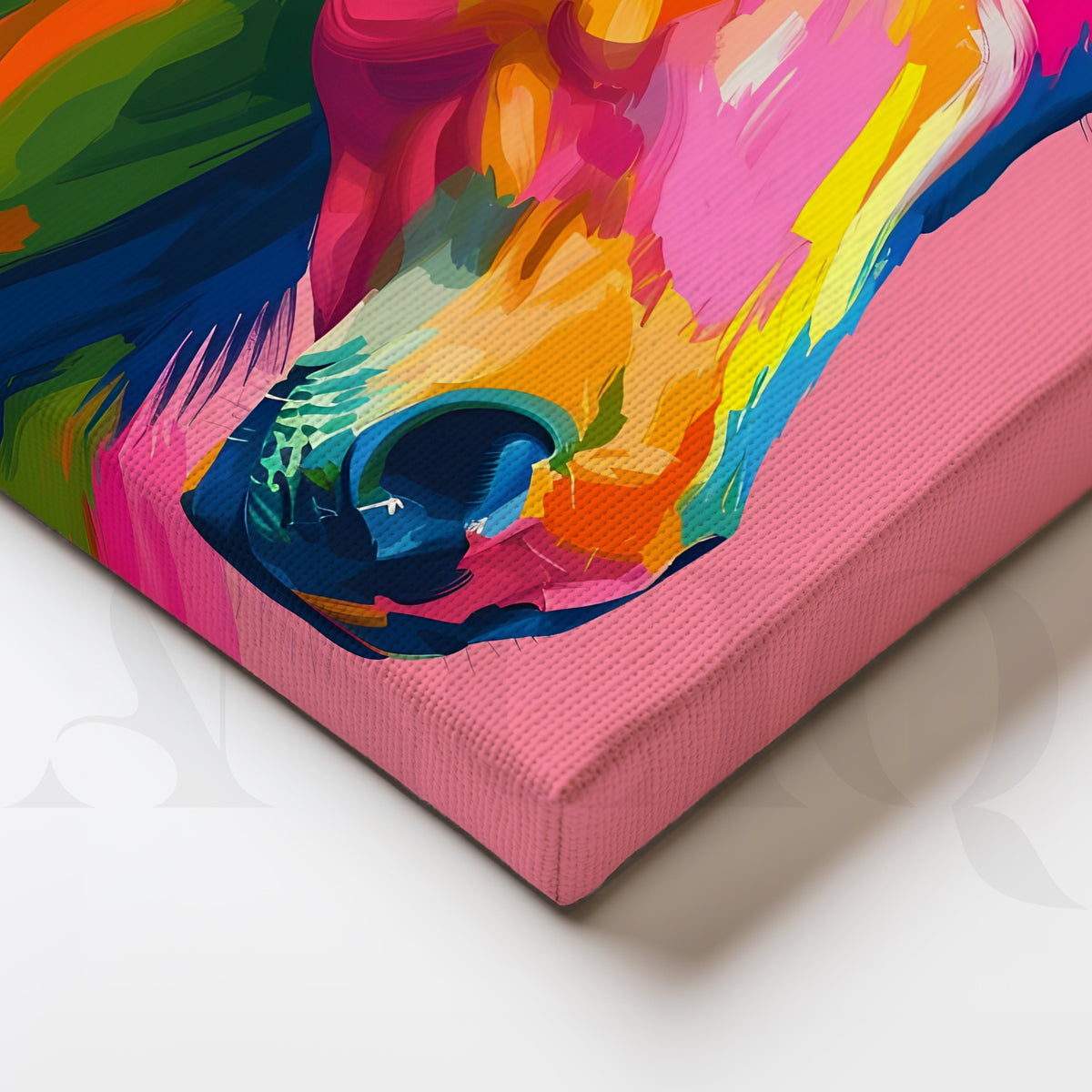 Neon Safari Royals Gallery Wall – Set of 3 Artworks – Asha Art Studio – Image 2