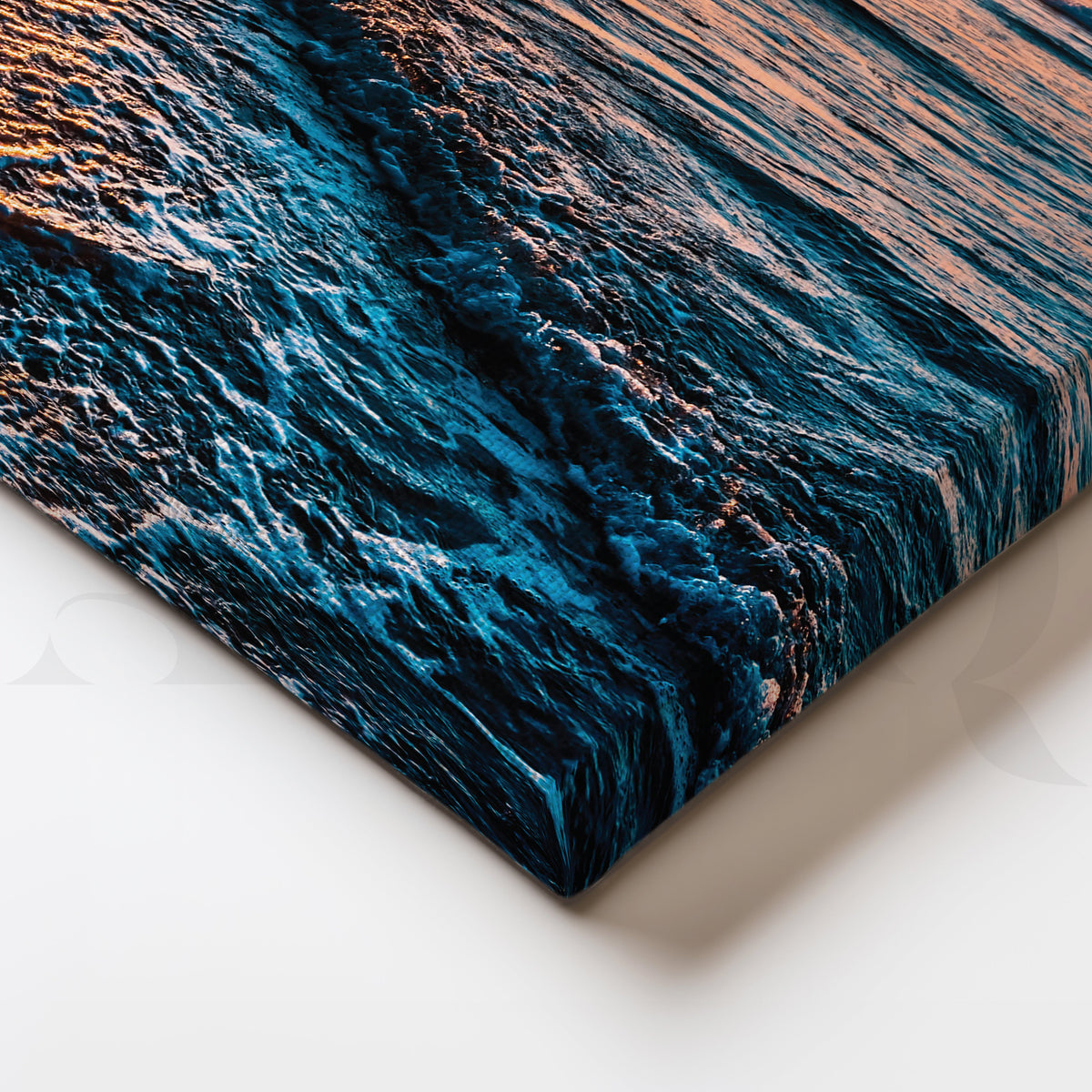 Ocean Symphony Canvas Artwork – Asha Art Studio – Image 2