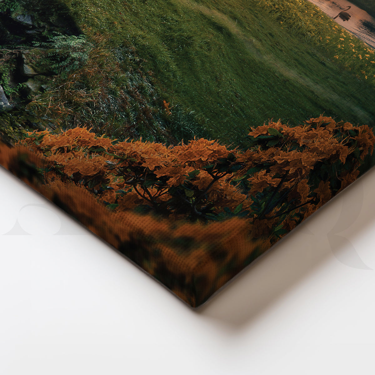 Tranquil Symphony Canvas Artwork – Asha Art Studio – Image 2